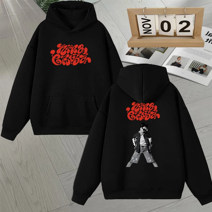 

Fashion Singer Nina Chuba Tour Album 2025 Double Sided Print Streetwear Hoodies Fleece Long sleeve Men Women Sweatshirt Unisex