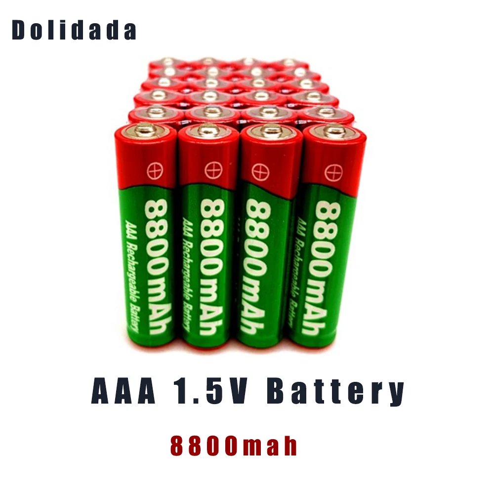 2-20pcs 1.5v AAA Rechargeable Battery 8800mah Batteries Long Life Bateria For Led Light Electric Toy MP3 Torch Flashlight PDA