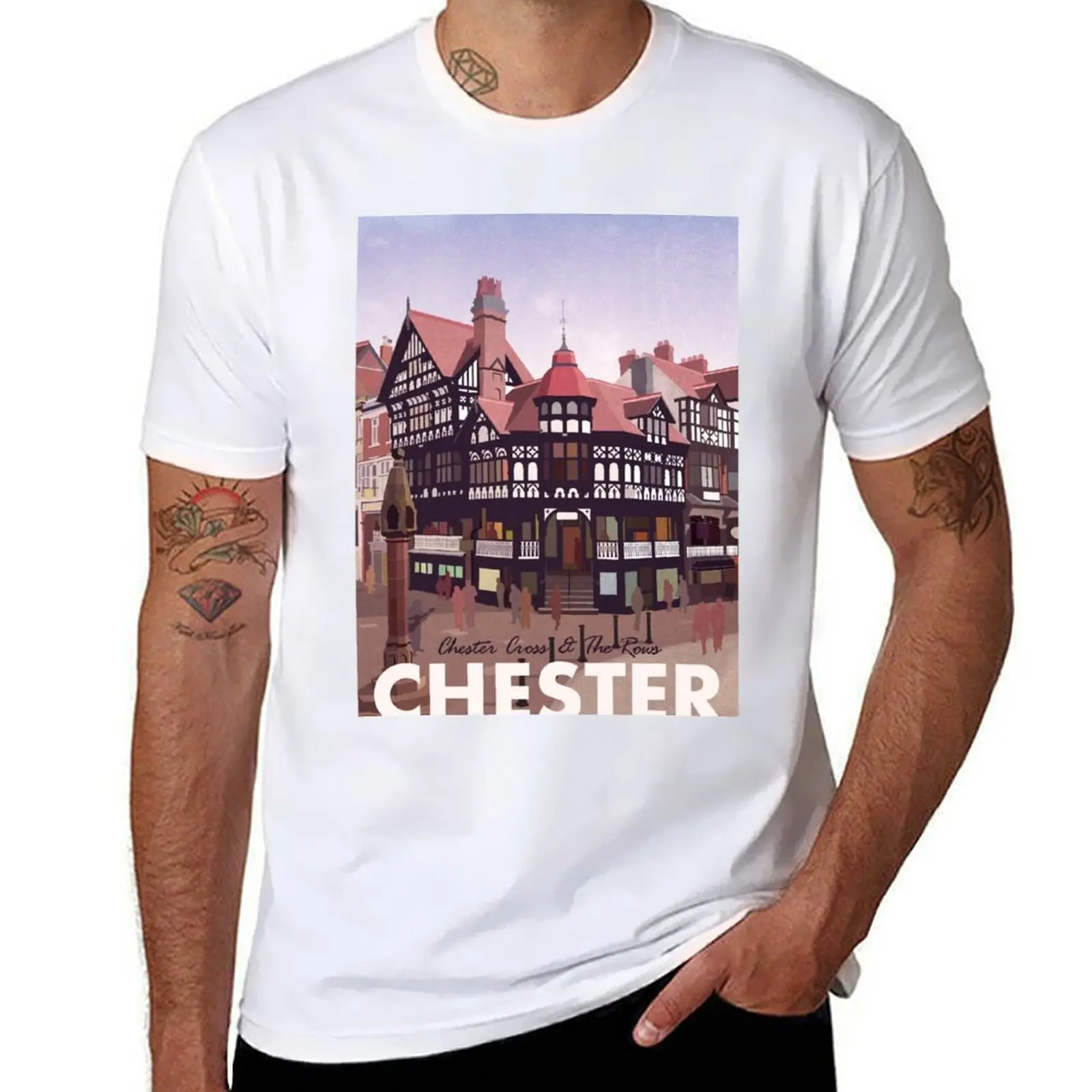 

Chester - The Cross & The Rows T-Shirt anime t shirts for man essential t shirt T-Shirt