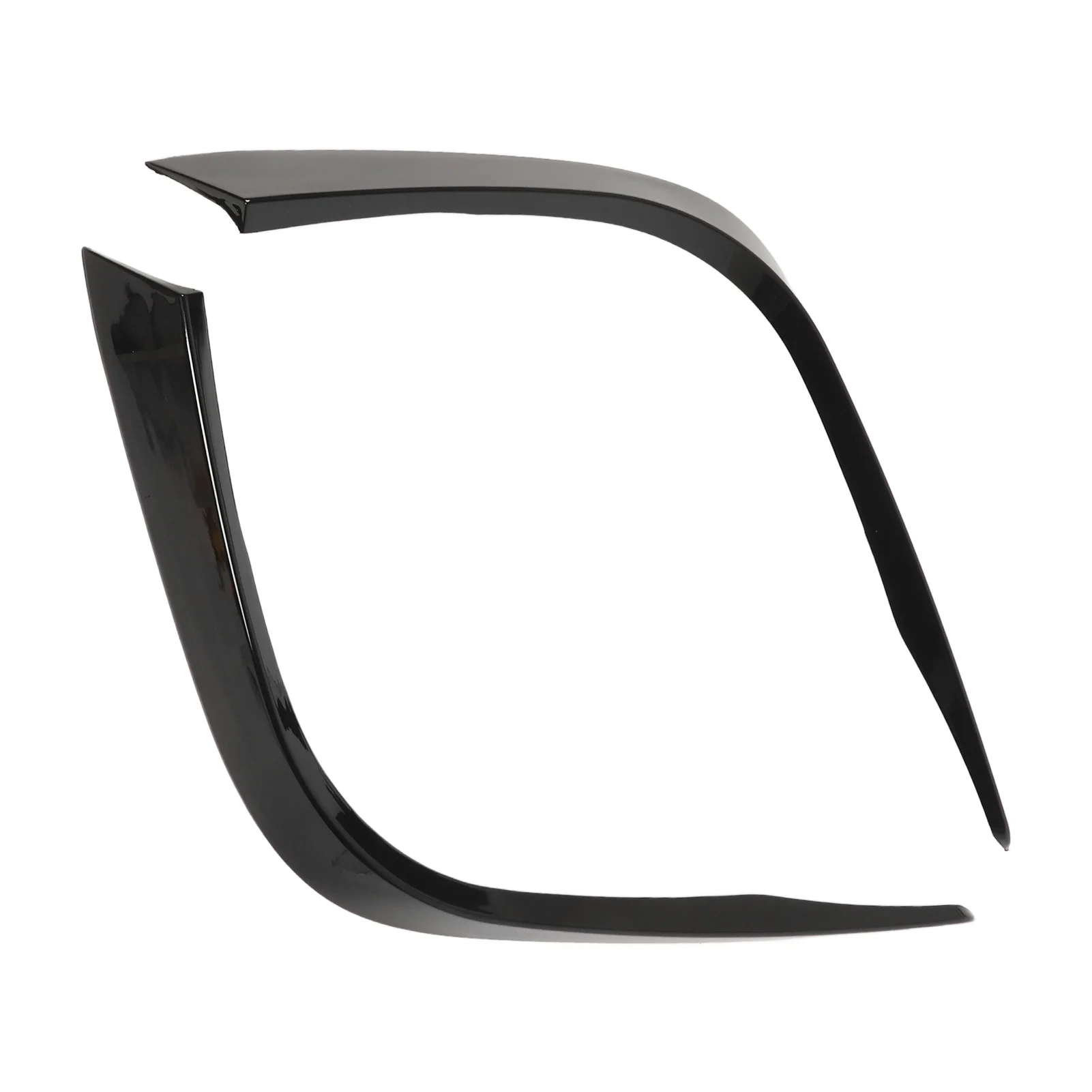 

1 пара противотуманных фар, передний бампер, боковой вентиляционный спойлер, замена накладки для Toyota Camry Sports 2018-2020, глянцевый черный