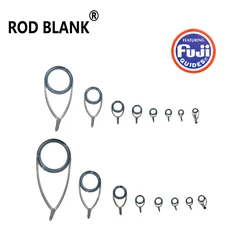Fuji 8Pcs/Set Spinning Fishing Guide Kit KL Frame Fazlite Ring Rod Building Repair Component DIY Accessory