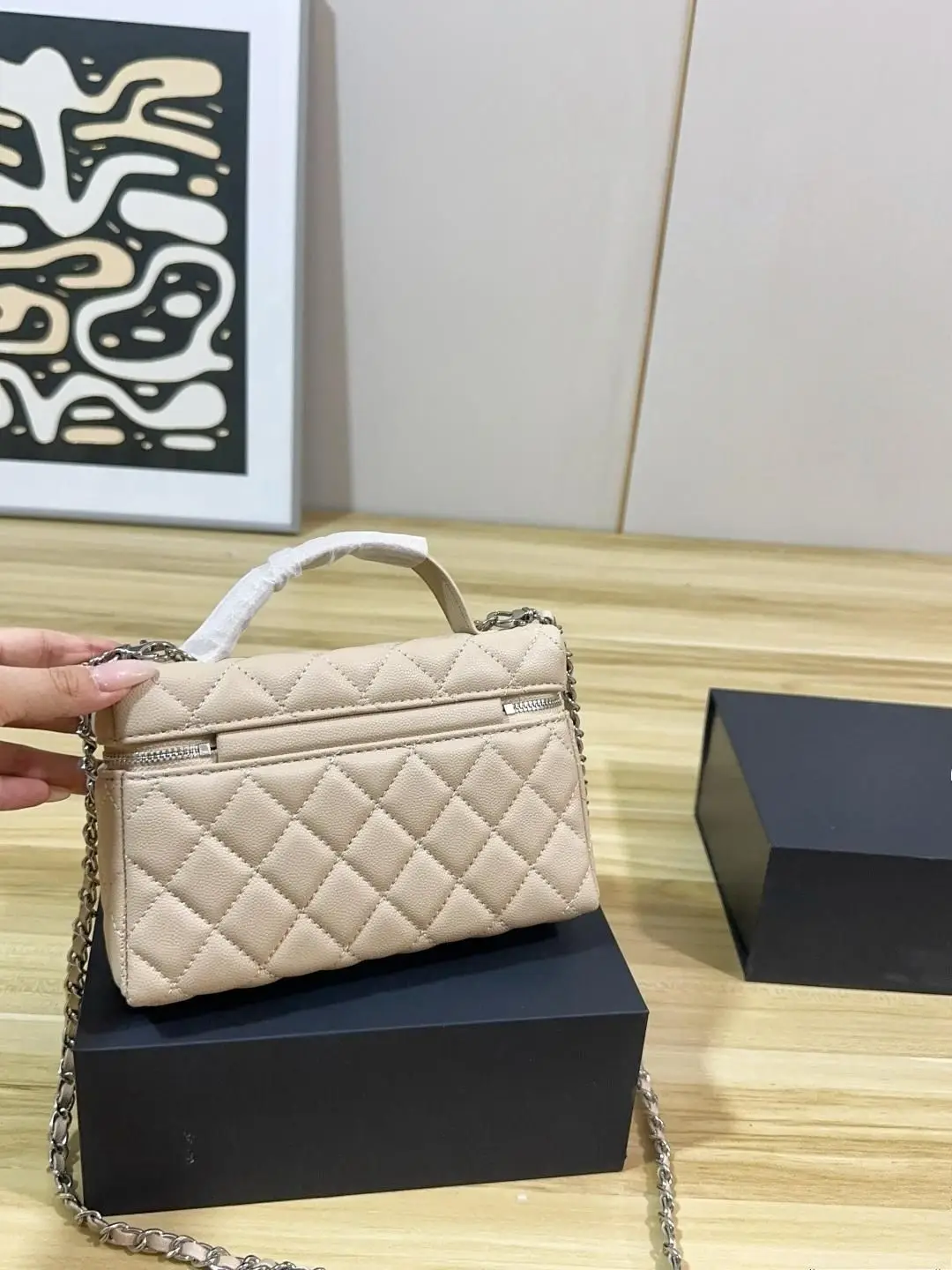 Multi-Compartment PU Shoulder Bag — product information 3