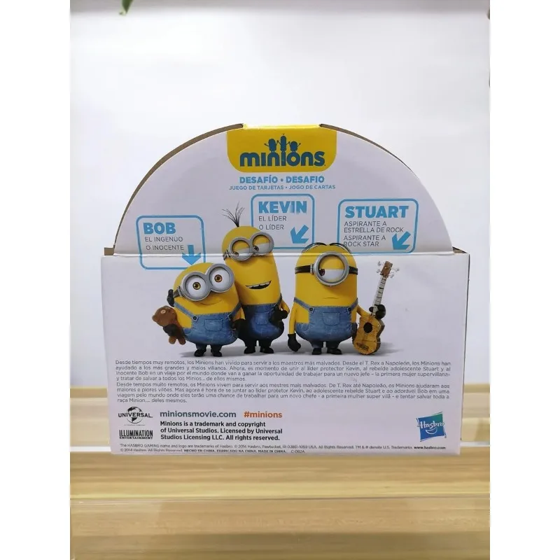 Minionqs gry Hasbro figurka Mini lalka pudełko z niespodzianką akcesoria do dekoracji kolekcja BOB KEVIN STURAT Gru Stuart