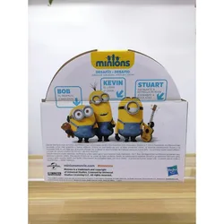 Minionqs gry Hasbro figurka Mini lalka pudełko z niespodzianką akcesoria do dekoracji kolekcja BOB KEVIN STURAT Gru Stuart