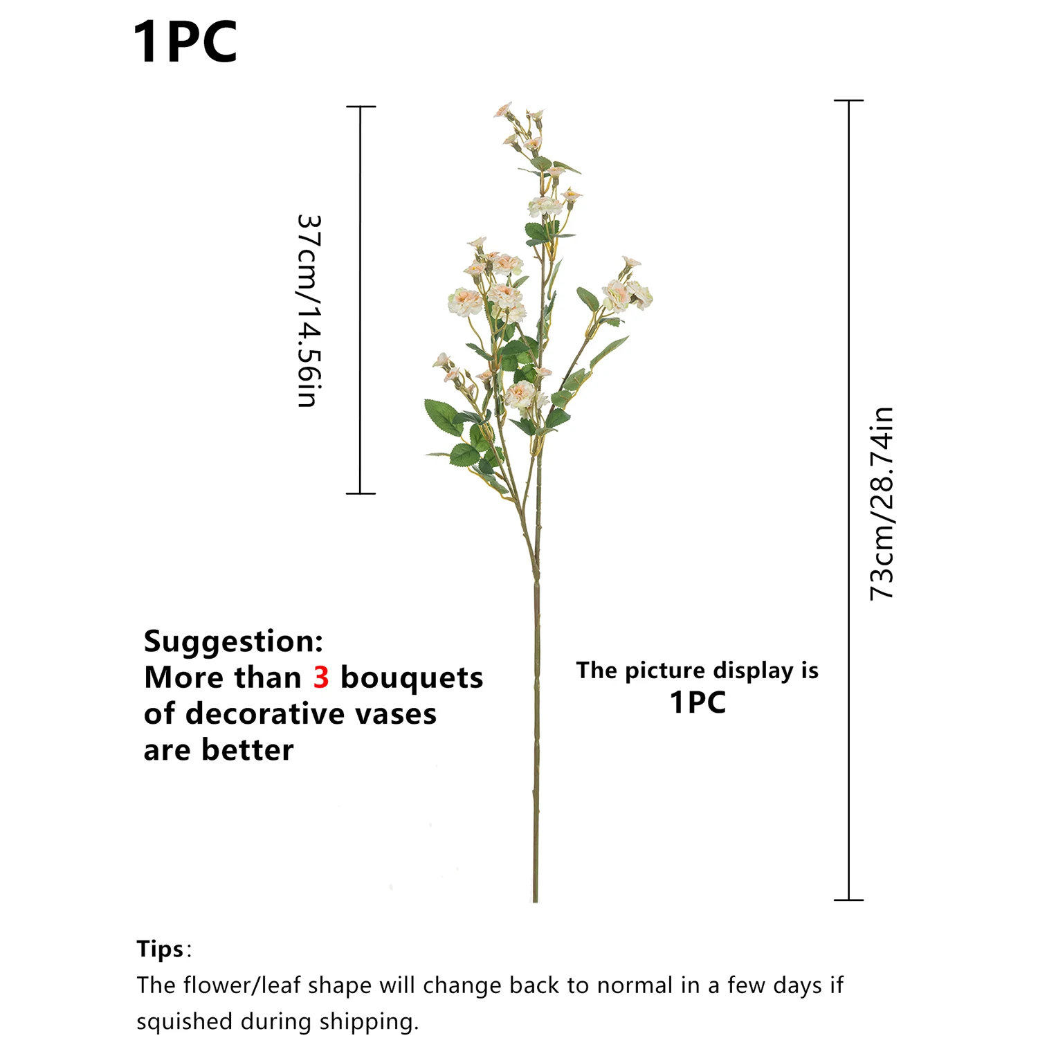10 Stück Künstliche Blumen, Langer Stiel, Gänseblümchen-Bouquet, Heimdekoration, Tisch-, Hof-, Garten-DIY-Geschenk, Hochzeits-Brautstrauß-Zubehör – Detail 11