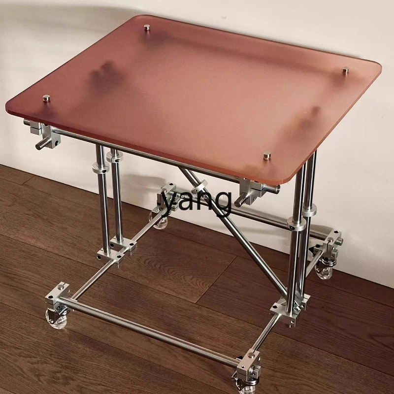 LTT – table basse nordique en acrylique, axe vent et lumière, table d'appoint pour petit appartement, canapé