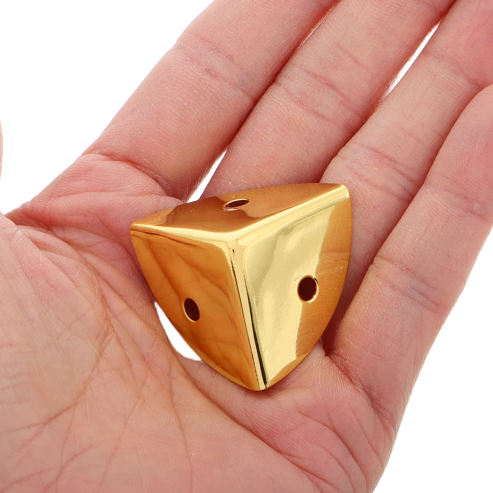 

8Pcs Metal Corner Protectors Box Edge Guards 90 Degree Iron Bumpers for Wooden Furniture Cases Cabinet Transportation Protection