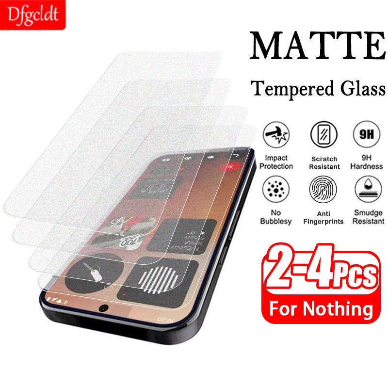 

2-4 шт. матовое закаленное стекло с антибликовым покрытием для Nothing CMF Phone 2 Pro, защитная пленка для Nothing CMF Phone 1