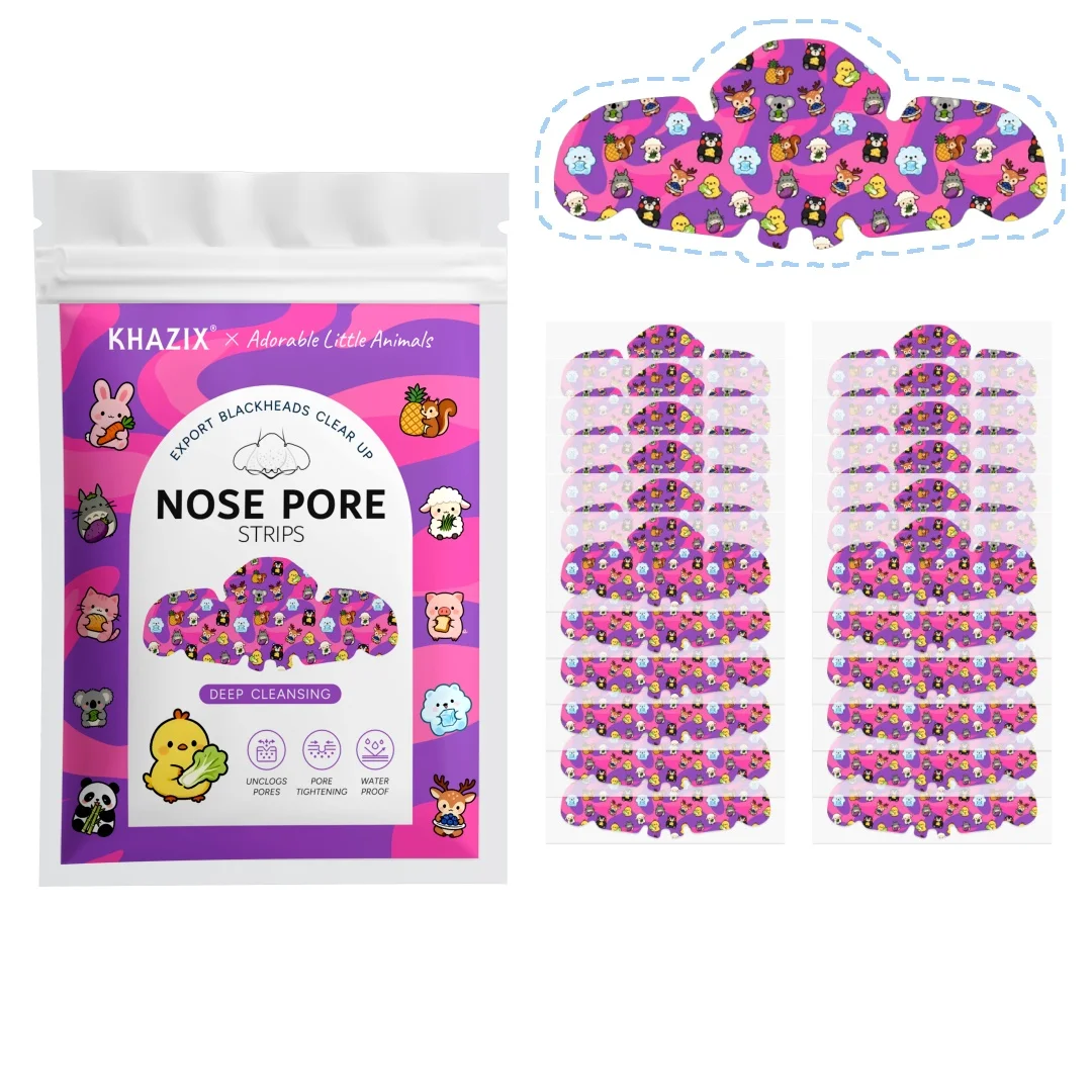 1/10PCS Cartoon Nose Patch, Deeply Cleansing And Rejuvenating Nose Skin, Unclogging Pores, For Smooth And Clear Nose Skin