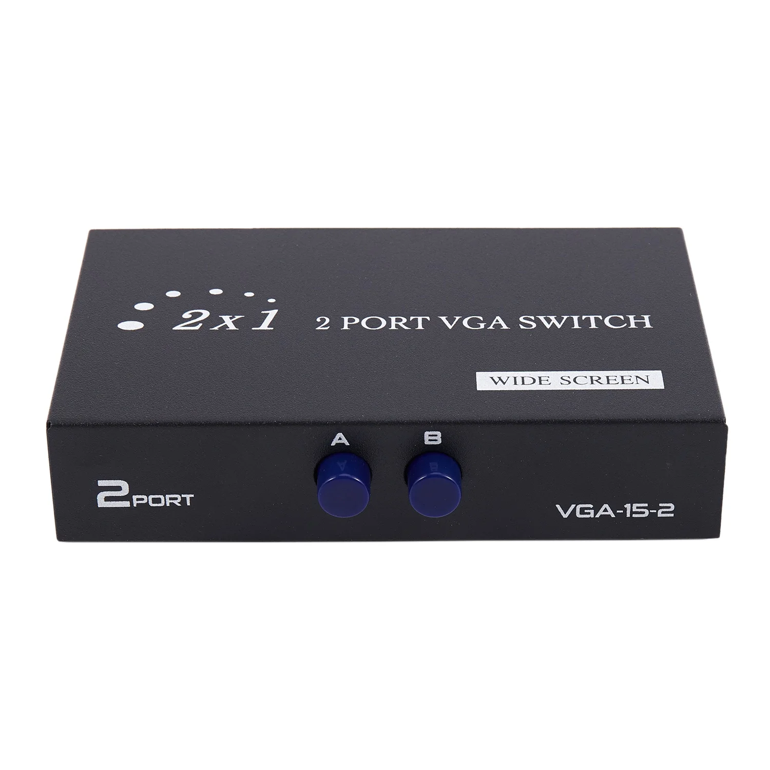 1920X1440 Vga Switch 2-In-1-Out 2 Port Sharing Switch Switcher Splitter Box For Computer Keyboard Mouse Monitor Adapter