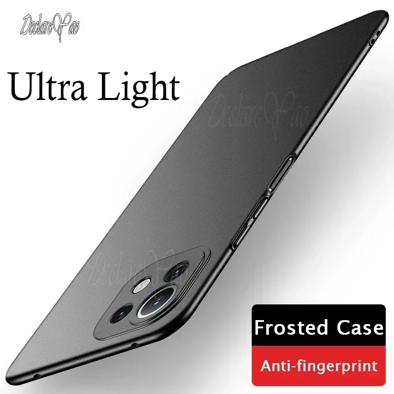 DECLAREYAO Light Slim Matte Hard Coque For Xiaomi 13T 12T 10T 11T 15 Pro 14 Ultra 13 Lite 12 12X 12S 11 Lite NE 10 9T Case Cover