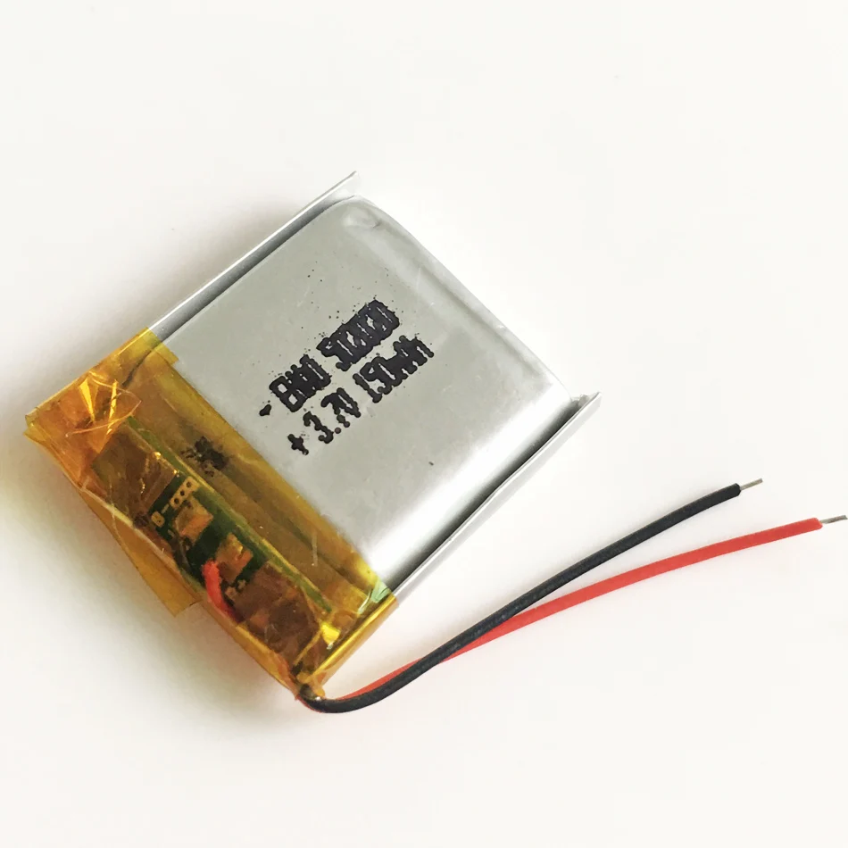 3.7V 150mAh 502020 litowo-polimerowa Lipo akumulator zasilanie dla MP3 GPS głośnik Bluetooth zestaw słuchawkowy