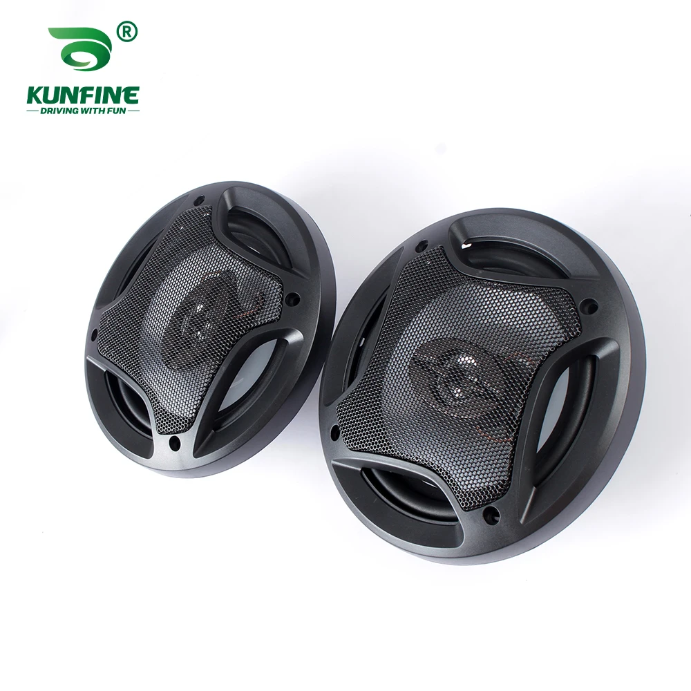 TS-A1672E 2PCS 4 Inch Coaxial Speaker 400W Coaxial Subwoofer Universal Automotive Audio Full Range Frequency Car Audio System