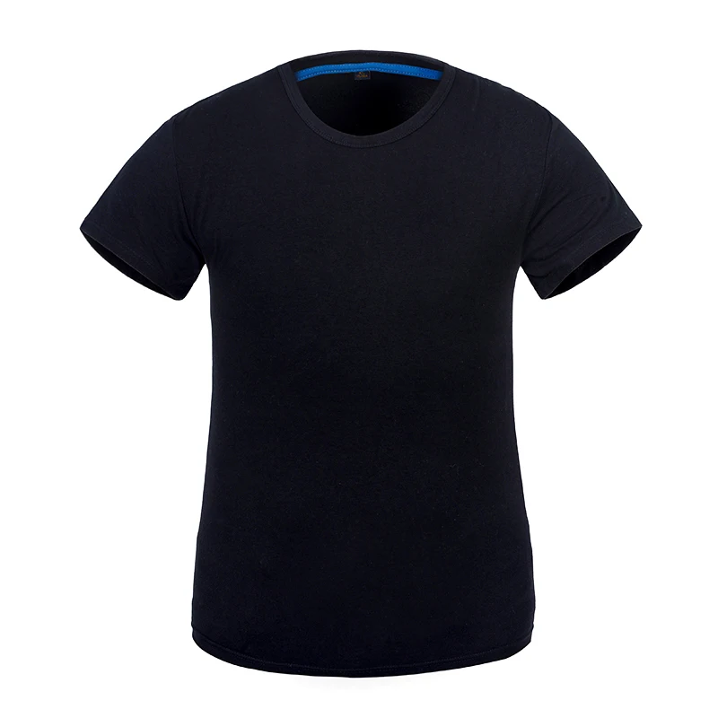 Workwear T-shirt Short Sleeved Shirts for Men Breathable Summer Work Clothes 100% Cotton T-shirt