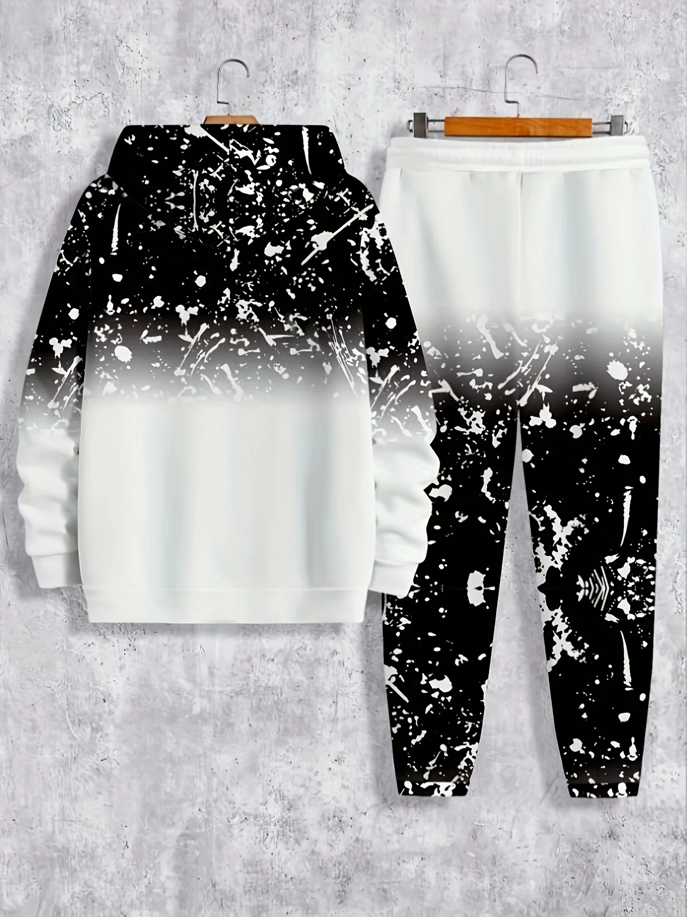 

2025 Winter/Autumn Hoodie and Sweatpants Set Fashionable Streetwear and Home Leisure Unisex Style Classic 3D Printing Clothes
