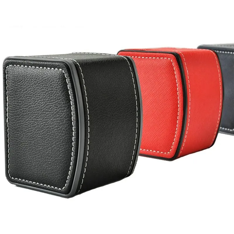 Сумка для часов, синяя и черная байковая подарочная сумка, дорожный футляр для хранения, прочный портативный защитный чехол для часов от пыли