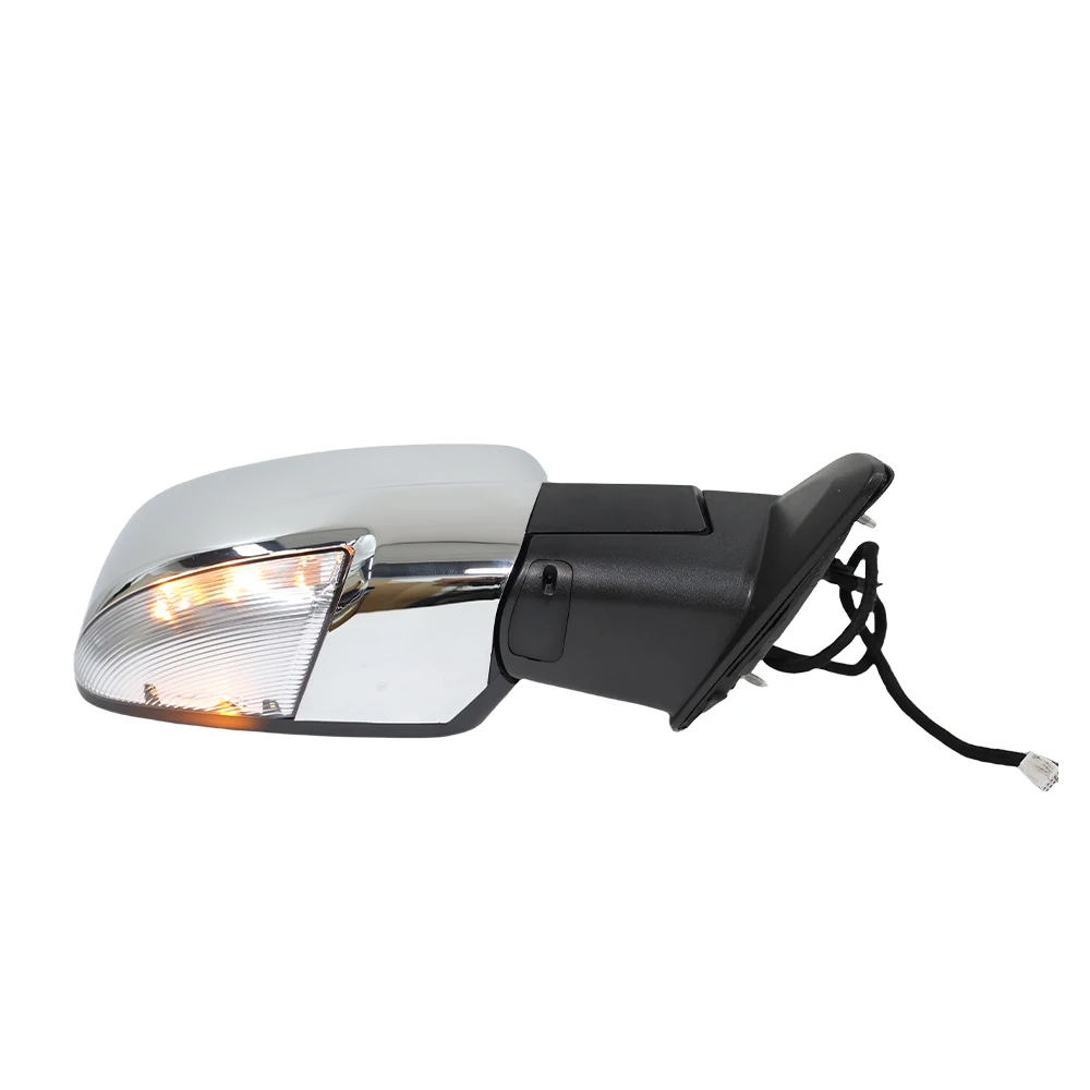 Rearview Mirror Assembly， Dodge Ram 1500 2500 3500 2013-2018 Power Folding Dual Lamps Heated Door Side Mirror Car Accessories