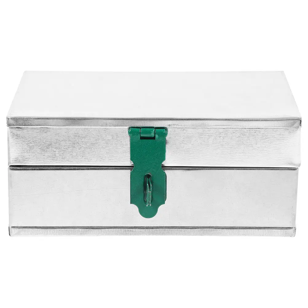 金属製ツール収納ボックス-強力な鉄製構造-ポータブルツールキャリア-クロージャー付き-大容量オーガナイザー-家庭用