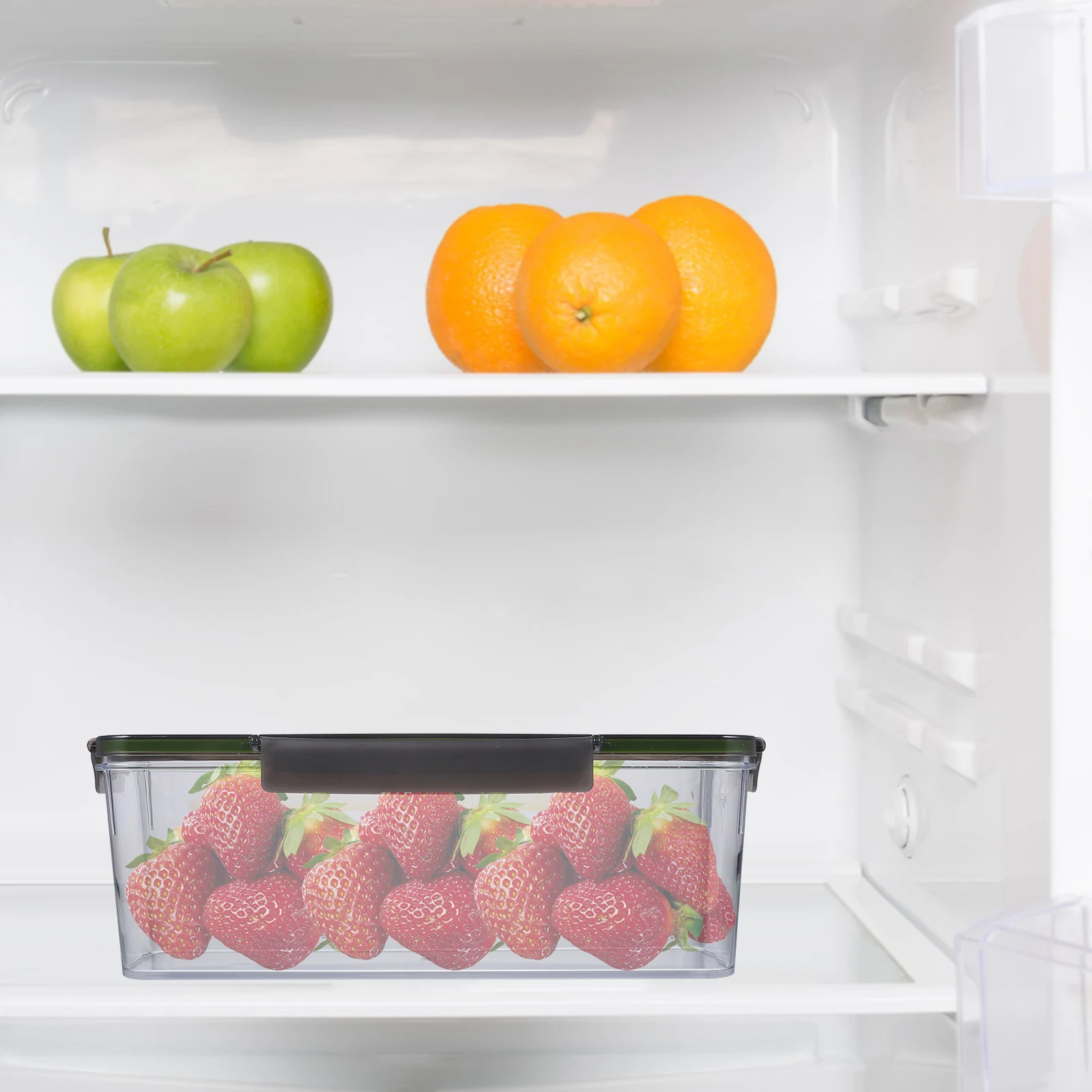 

Cake Roll Packaging Box Fresh-keeping Container Bread Fruit Vegetable Storage Fridge Organizer Food Containers Sealed PET