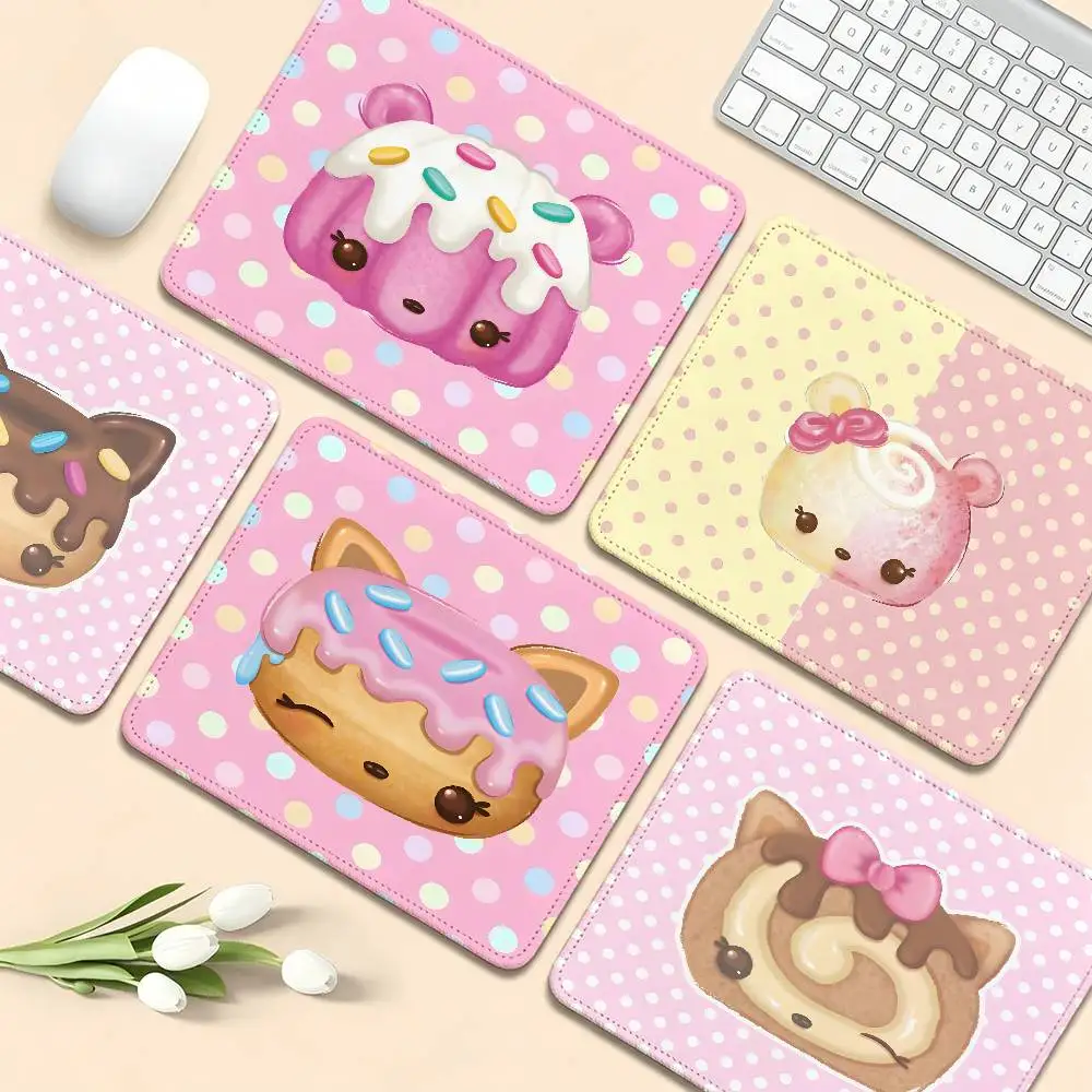 Tapete de Mesa com Animação Cute Num Noms, Tapete de Teclado para Estudantes, Gabinete PC Gamer, Mouse Pad para Mesa de Computador