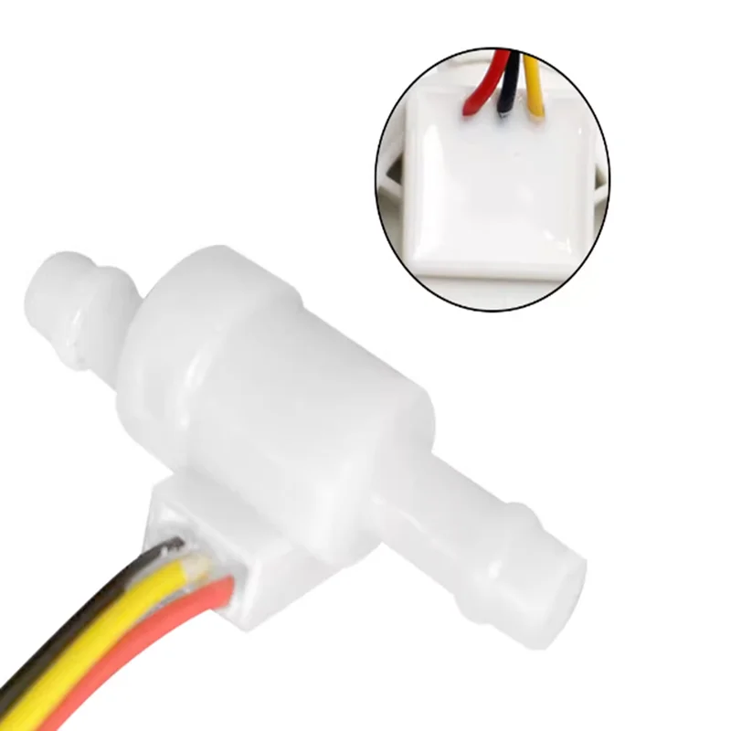 1개 DC3-24V 수류 센서 펄스 신호 출력 미니 커피 머신 액체 레벨 센서 수위 스위치