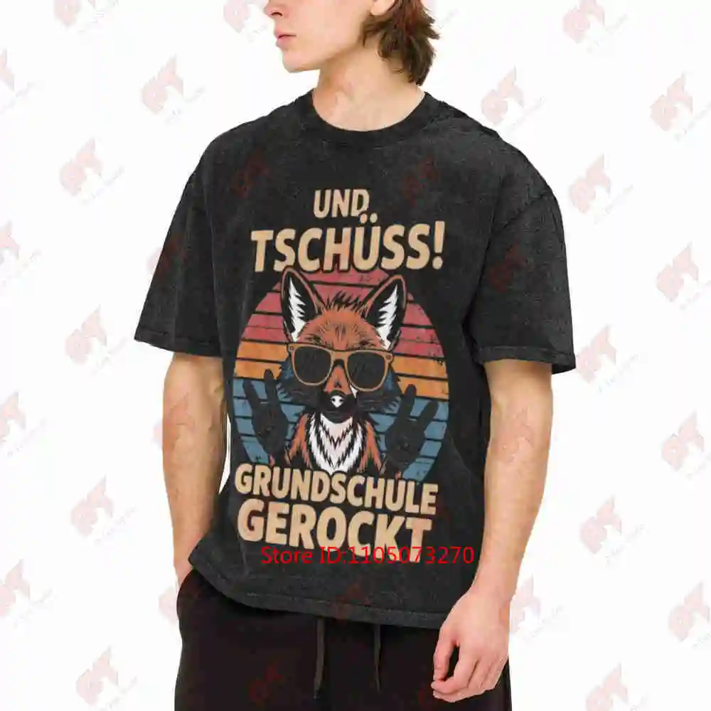 Graduation 2026 Leavers Last Day Keepsake Vintage Washed Tee Pure Cotton T-Shirt