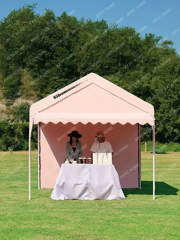 ZK night market stall tent outdoor Internet celebrity market commercial canopy sun protection protection advertising awning room