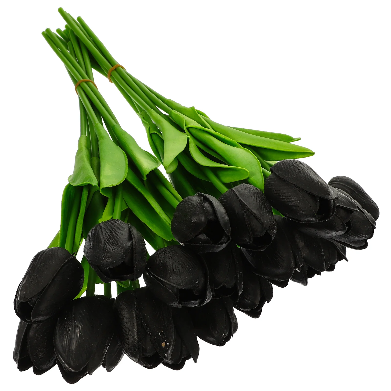 

20Pcs Artificial Tulips Bouquet Fake Flowers for Home Wedding Bedroom Decoration Simulation Tulips Ornament Bridal Flower Branch