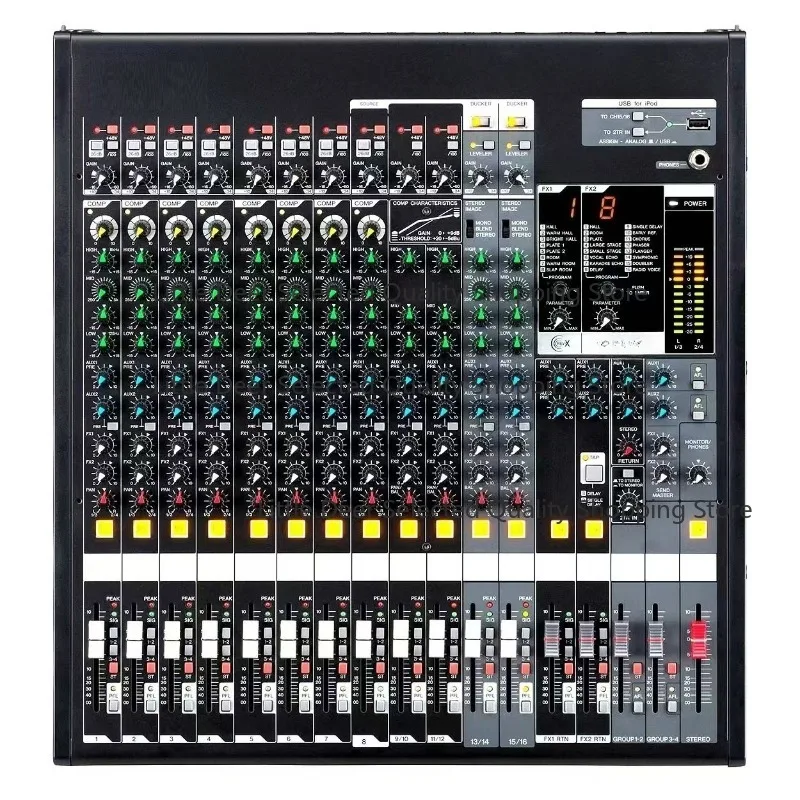 MGP12X/16X Channel Professional Audio Mixing Console  Audio Digital Multi Effector Processor for Stage Sound System
