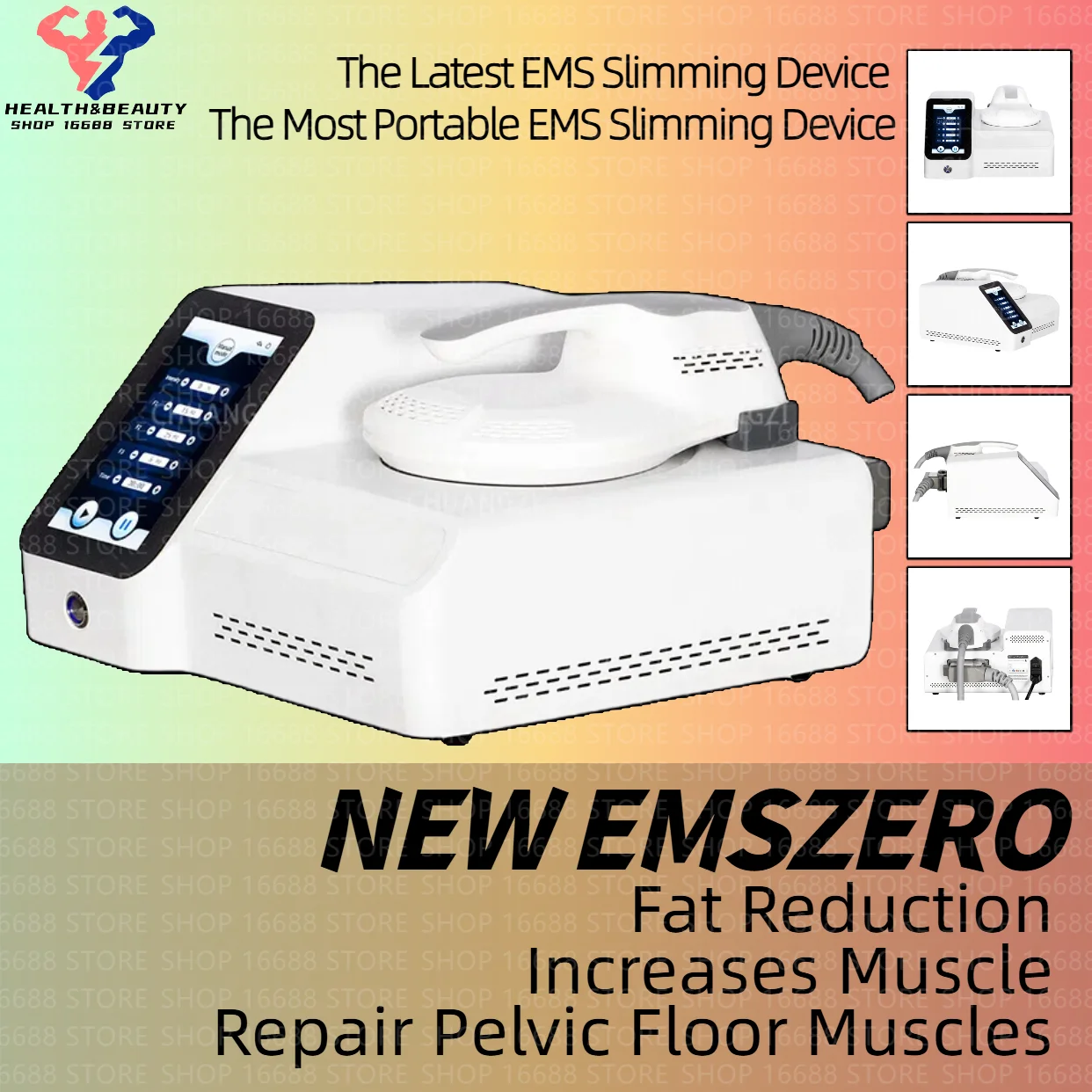 Body Sculpt Machine Burn Fat Electromagnetic Body Slimming Muscle Build Butt Stimulation Fat Removal Machine EMSzero