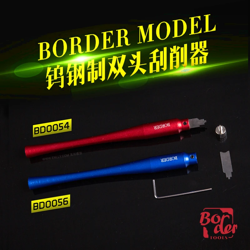 Model Assembly DIY Two-way Cemented Carbide Scraping Tools Hobby Making Accessories Tool