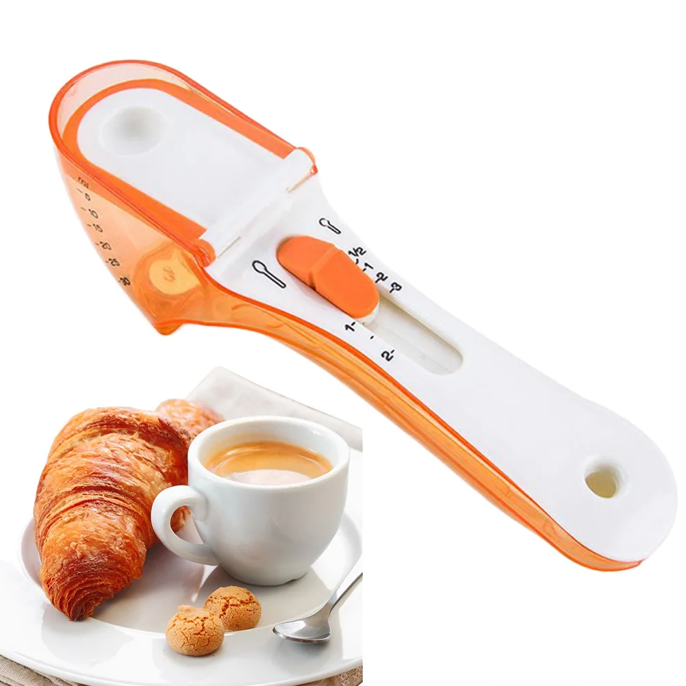 

Baking Metering Spoon Measuring Scale Scoop Adjustable Spoons Food Teaspoons Measure
