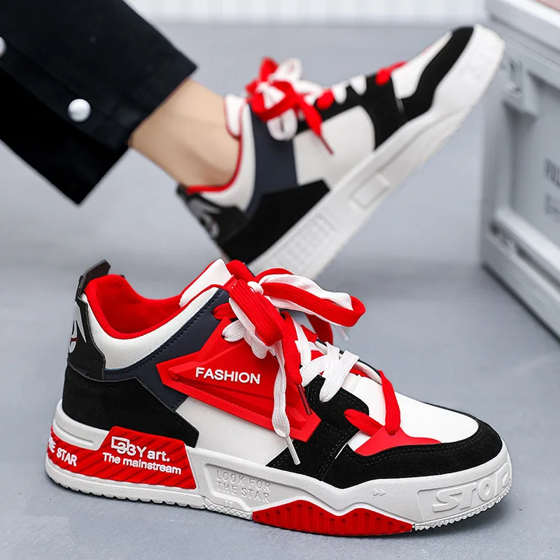 Stylish Platform Men’s Skate Sneakers 2024 Harajuku Casual Designer Shoes Women Comfy Hip Hop Sneakers For Men zapatillas hombre