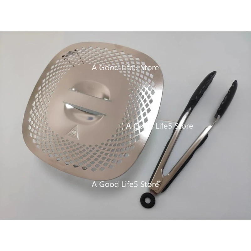 

Apply To Philips Air Fryer HD9651/9654/9650/9630/9860/9861 Fried Basket Cover, Clip Accessories