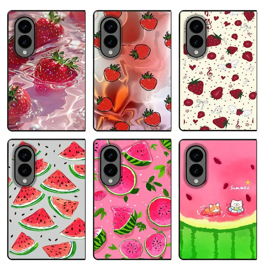 Summer Watermelon Fruit Phone Shell Case for Samsung Galaxy ZFold8 Z Fold8 Wide Z Fold 8 ZFold Wide