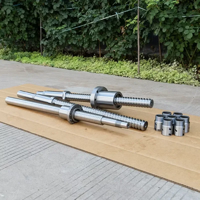 Applicable to CNC Precision C7-grade Heavy-duty Linear Motion Lead Screw Steel Ball Screw Configuration Nut