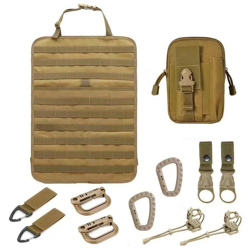 

Подвесная сумка на заднем сиденье автомобиля, тактический органайзер для аксессуаров, сумка для самостоятельного вождения, охоты, уличная сумка для хранения, секретная сумка для хранения