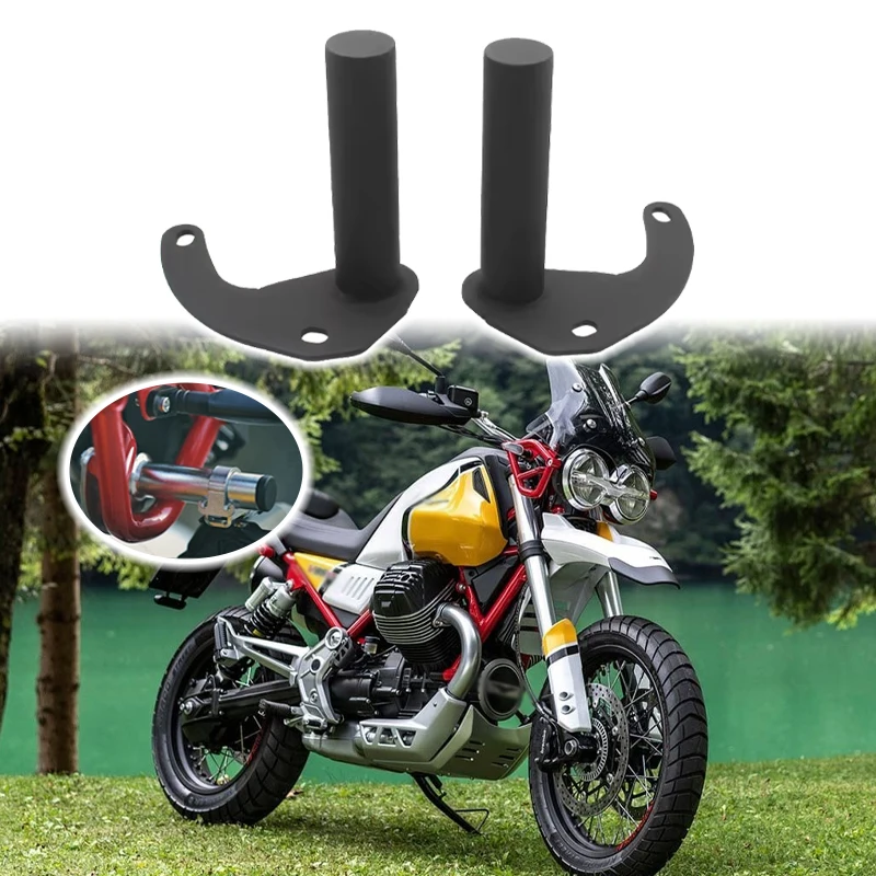 

Fit For MOTO GIZZI V85TT V85 TT V 85TT v85tt 2019-2024 Motorcycle Spotlight Extender Bracket Holder Spot Light Mount 25MM