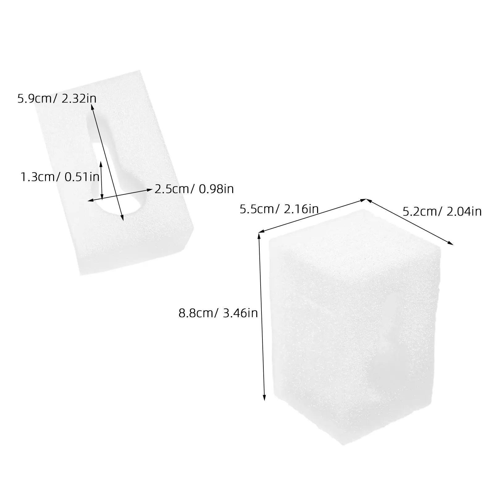 20Pcs Pearl Cotton Bottle Shipping Covers Elastic Reusable Foam Cushion Pads with Corner Protection for Pump Heads Cosmetics