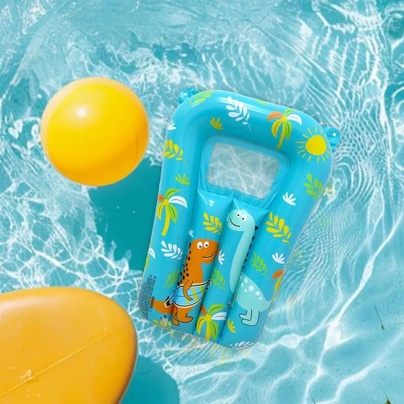 Hamac gonflable pour enfants, radeau de dessin animé, flotteurs de piscine en PVC, petit lit flottant pour la natation