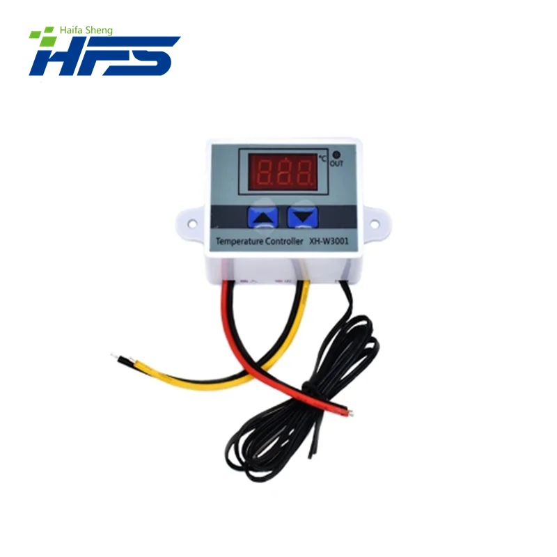 10A 12V 24V 110V 220V AC Digital LED Temperature Controller XH-W3001 for Arduino Cooling Heating Switch Thermostat NTC Sensor