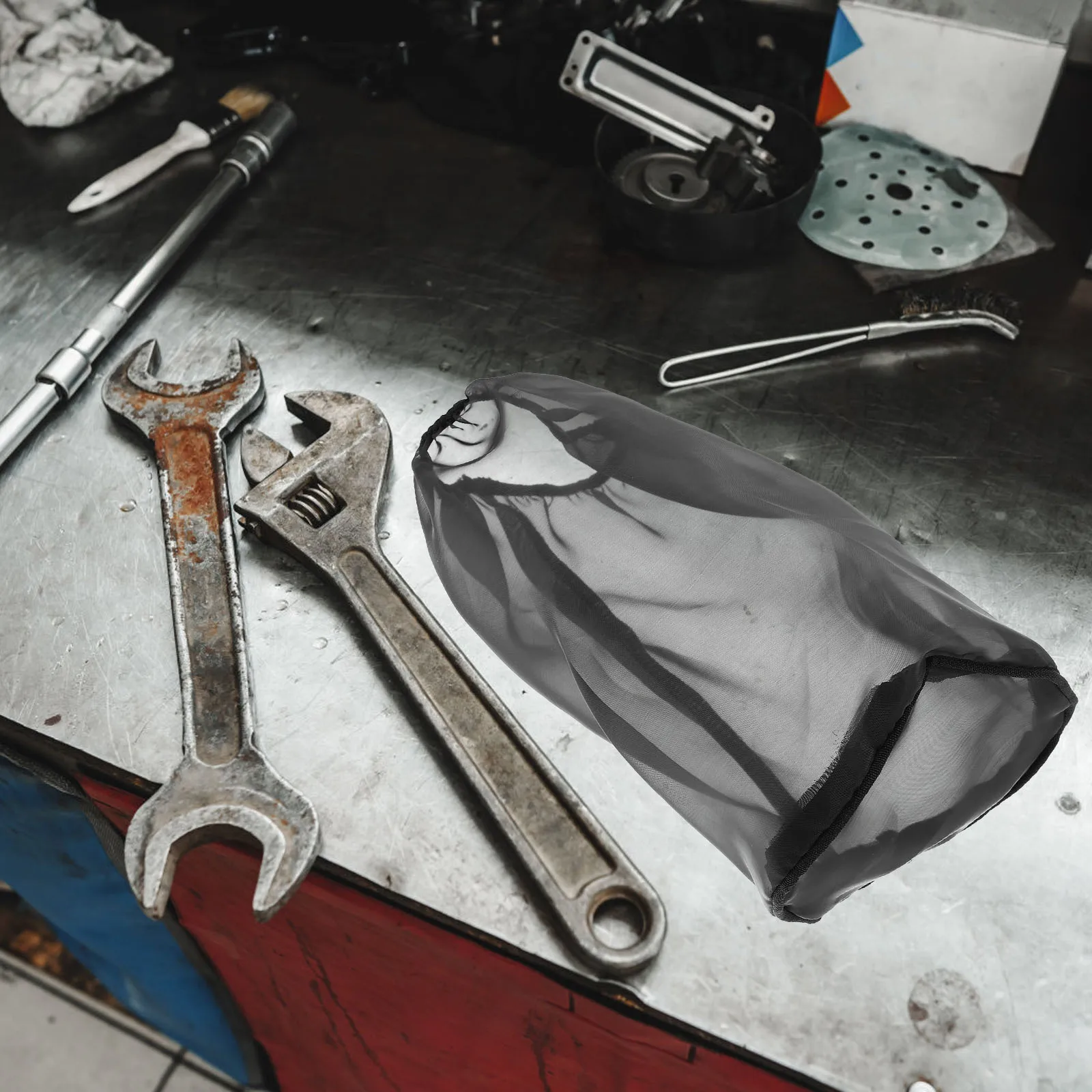 

Универсальный защитный чехол для воздушного фильтра с высокой пропускной способностью для холодного впуска воздуха в автомобиль, защитный чехол для фильтра, защитные накладки на воздухозаборник автомобиля