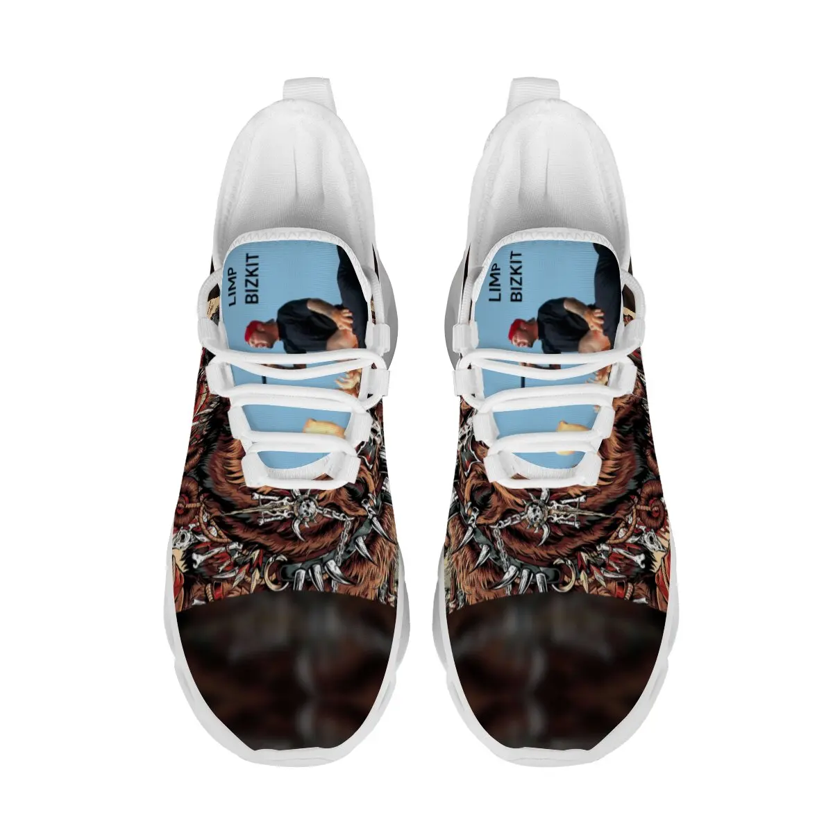 أحذية رياضية كاجوال للرجال جديدة كبيرة الحجم مع نعل مخرم، أحذية جري عصرية ناعمة ومسامية للاستخدام في الهواء الطلق #2