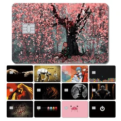 2024 Hot Sale Eva Star War Pig Wolf Anime PVC Matte Credit Debit Card Skin Sticker Cover Film