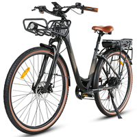 SAMEBIKE RS-A07 Ebike, 500W Motor, 36V 13Ah Battery, 28*1.95-inch Tire, 35km/h Max Speed, 80km Max Range Electric Bike