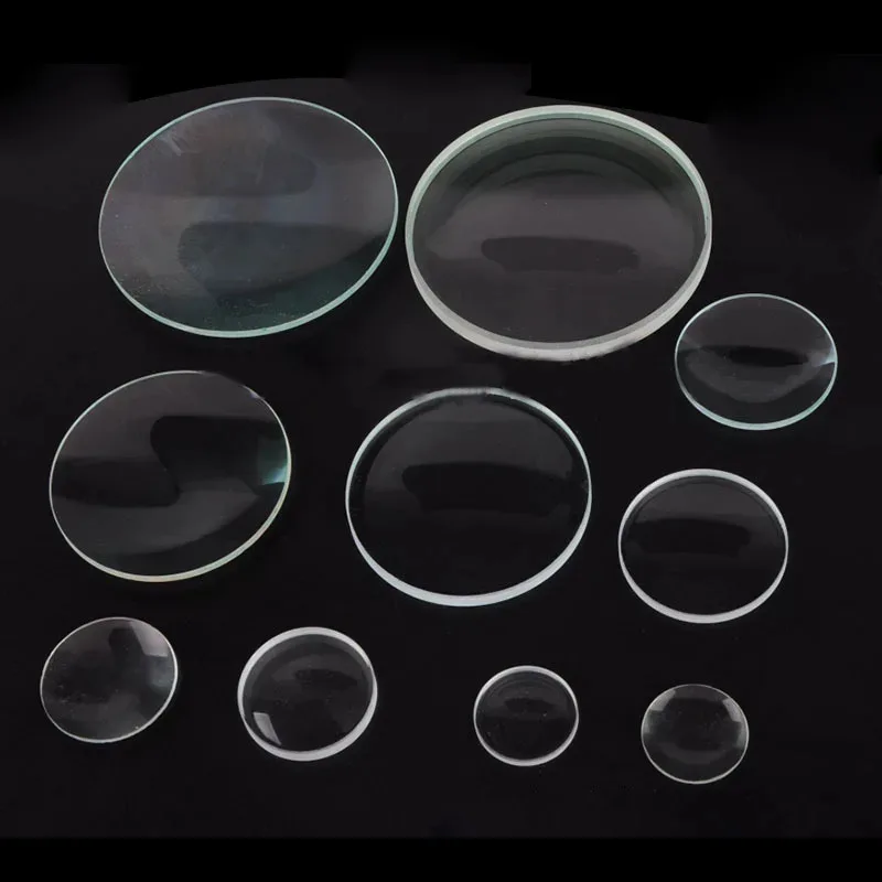 30mm 40mm 50mm Glass Double Convex Glass Lens Focal Length 50mm100mm 150mm  200mm 300mm Optics DIY Projector