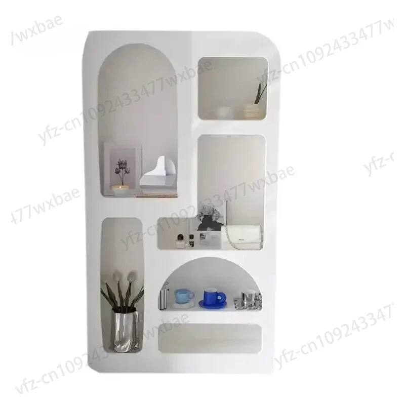 Plastic White Book Shelf Organizer Unique Items Minimalist Creative Corner Shelf Storage Mueble Esquinero Library Furniture