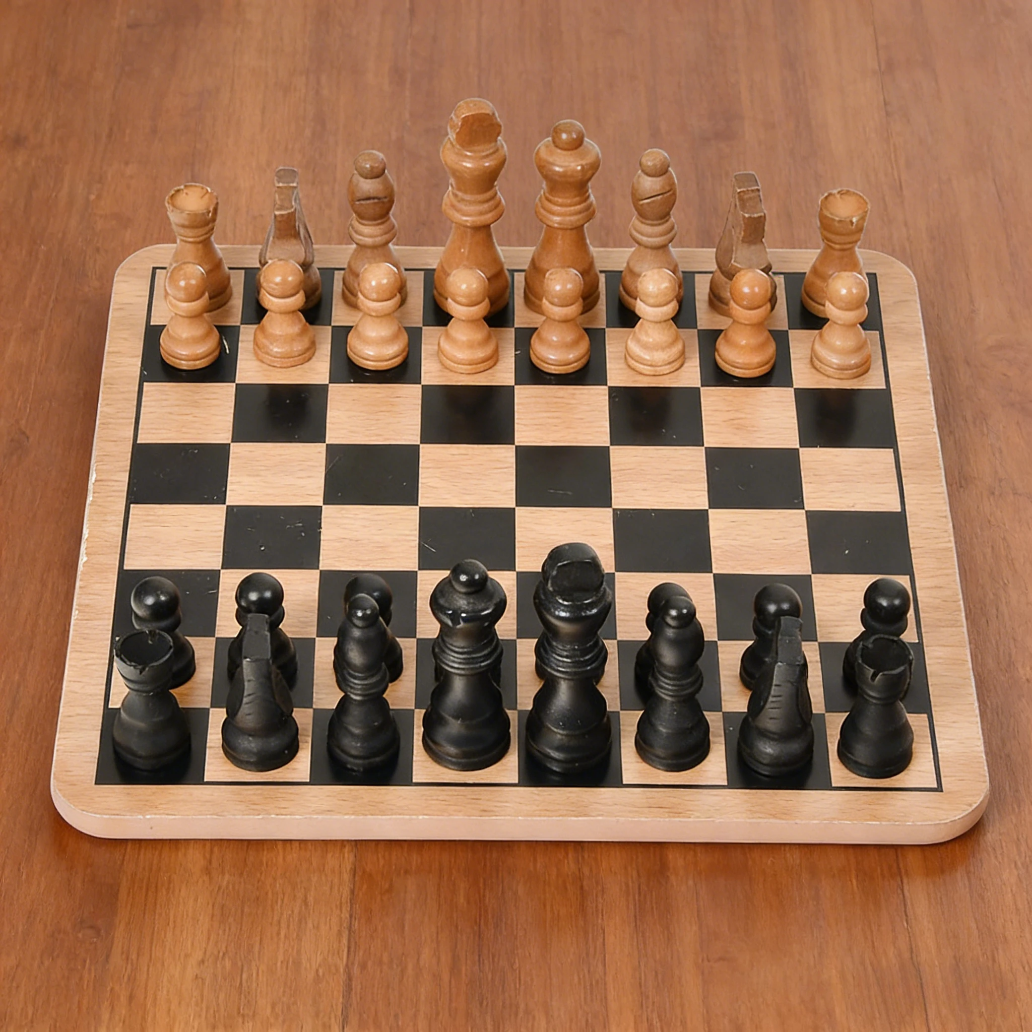 

Набор для шахмат и шашек: двусторонняя деревянная доска, развивающая и обучающая игрушка
