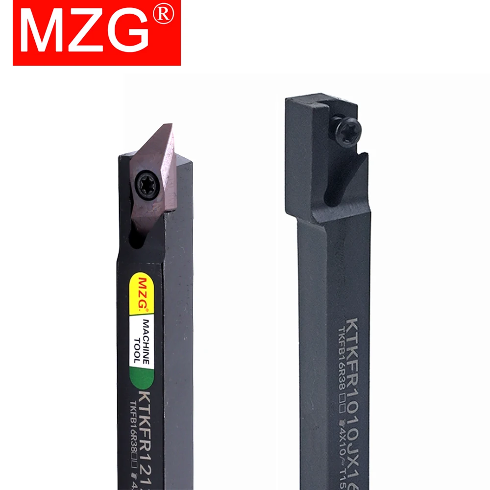 MZG KTKFR KTKFR1010 KTKFR1212 KTKFR1616 KTKFR2020 JX12 JX16 Use TKF12R TKF16R Inserts CNC Grooving Turning Cutting KTKFR