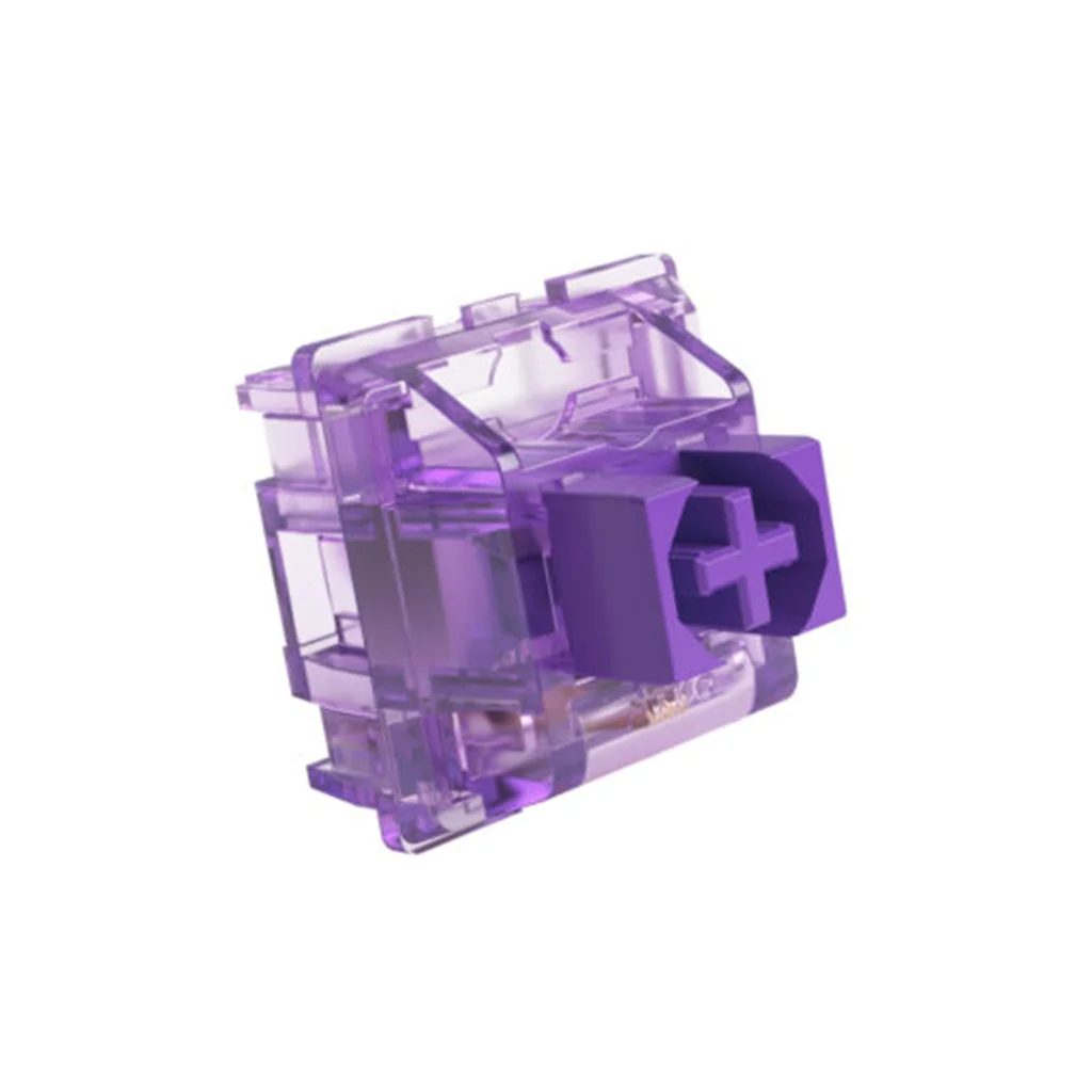 AKKO CS Switch Jelly Purple Tactile Switch 3pin 40gf POM Compatible With MX Mechanical Keyboard Custom Accessories Factory Lubed